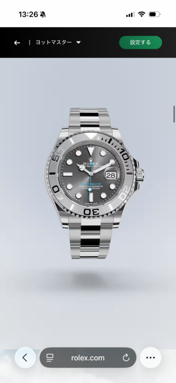 ロレックス ヨットマスター M126622-0001（高級時計）の商品画像 - 査定依頼日：2026年1月5日 - 最高査定価格：2,500,000円