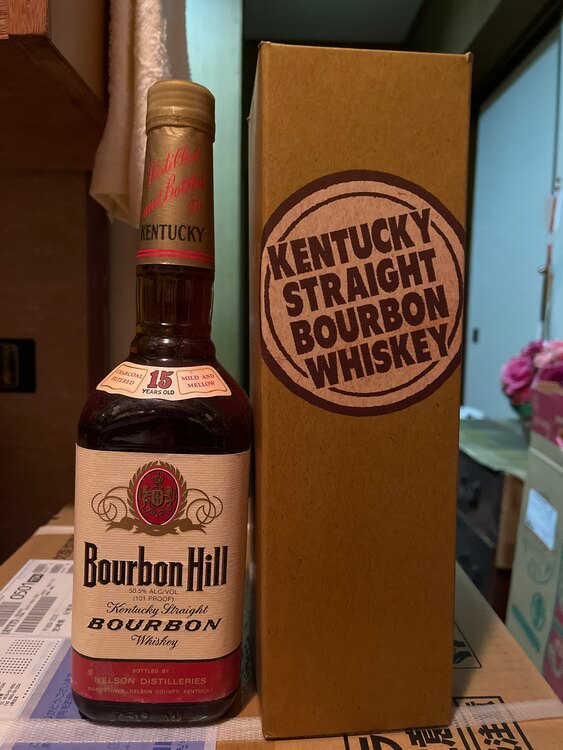 Bourbon Hill（お酒）の商品画像 - 査定依頼日：2025年3月27日 - 最高査定価格：60,000円
