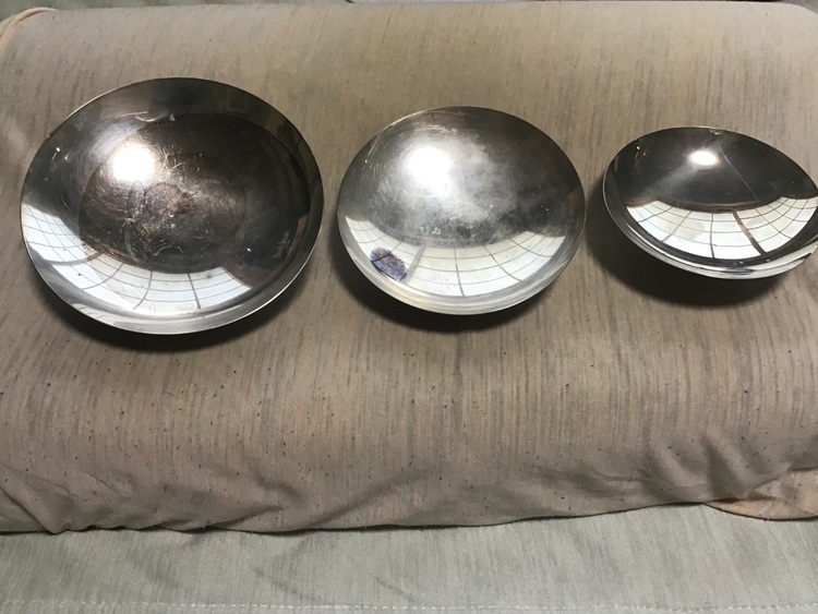 銀盃記念品（大中小）合計326g（金・貴金属）の商品画像 - 査定依頼日：2025年10月22日 - 最高査定価格：76,284円