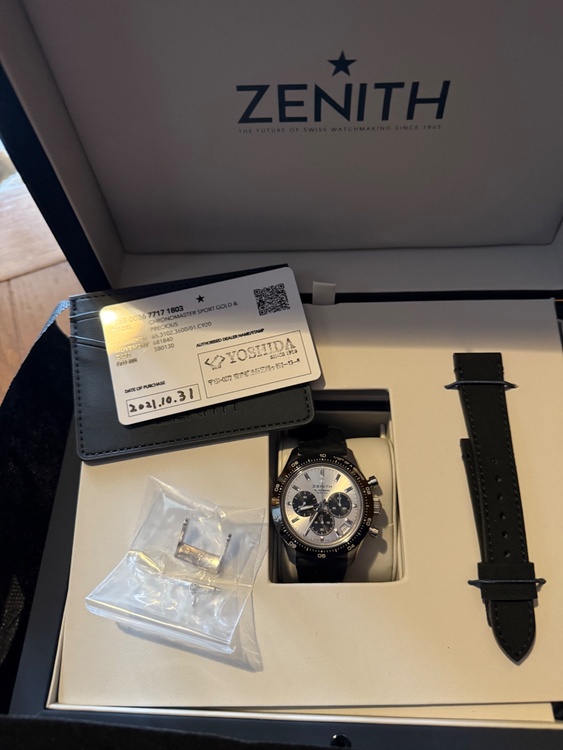 ゼニス エルプリメロ 65.3102.3600/01.C92（高級時計）の商品画像 - 査定依頼日：2026年1月21日 - 最高査定価格：1,750,000円