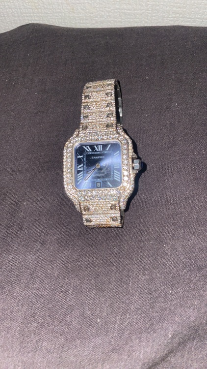 カルティエ サントス Lm（高級時計）の商品画像 - 査定依頼日：2025年9月5日 - 最高査定価格：15,000円