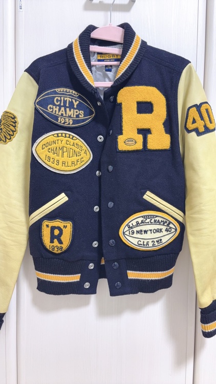 Ralph Lauren RUGBY スタジャン（古着・ファッション）の商品画像 - 査定依頼日：2026年3月8日 - 最高査定価格：100,000円