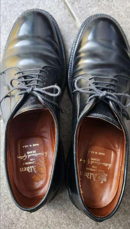 Alden　オールデン　BEAMS別注　9901　コードバン　プレーントゥ（古着・ファッション）の商品画像 - 査定依頼日：2025年3月21日 - 最高査定価格：20,000円