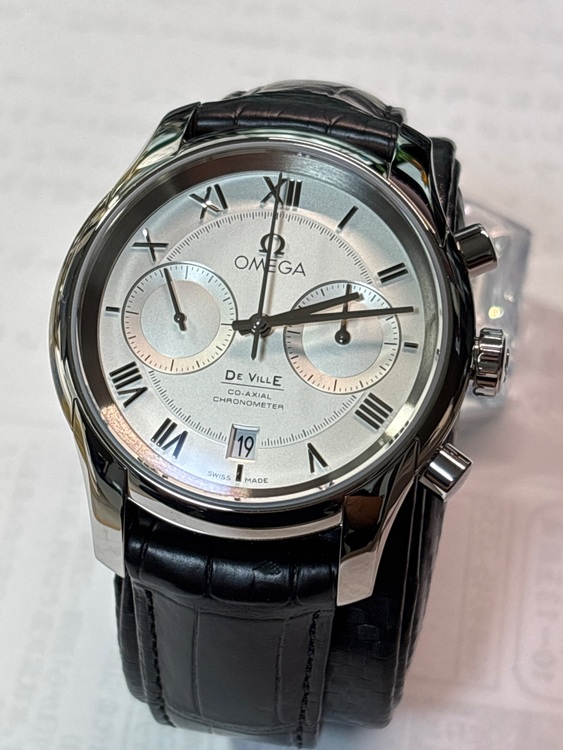 デ・ヴィル　コーアクシャル　クロノグラフ（高級時計）の商品画像 - 査定依頼日：2025年8月25日 - 最高査定価格：380,000円