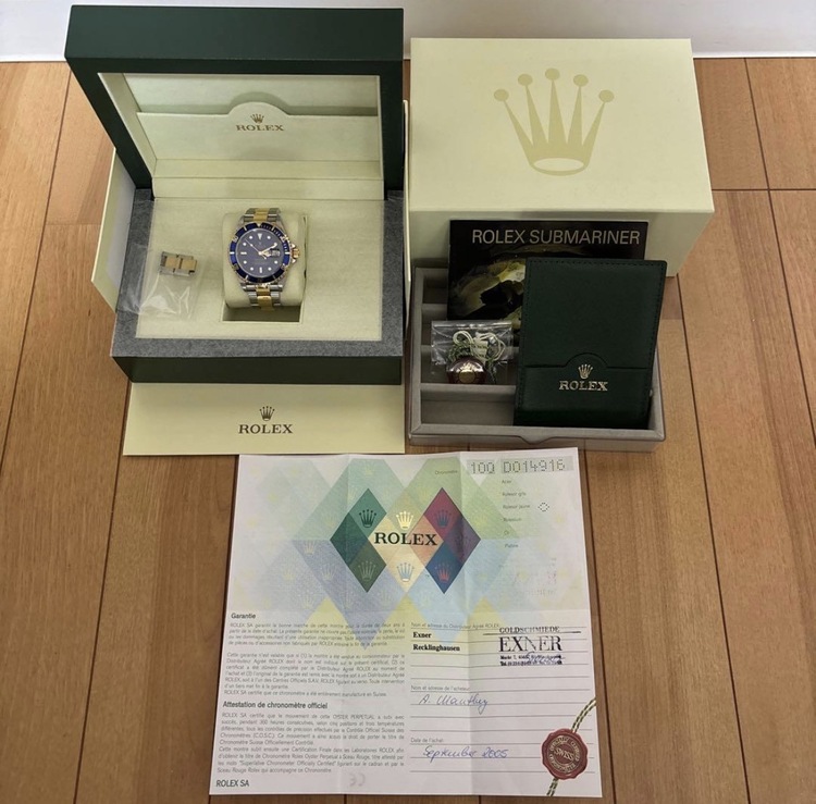 ロレックス サブマリーナー （高級時計）の商品画像 - 査定依頼日：2026年1月14日 - 最高査定価格：1,800,000円