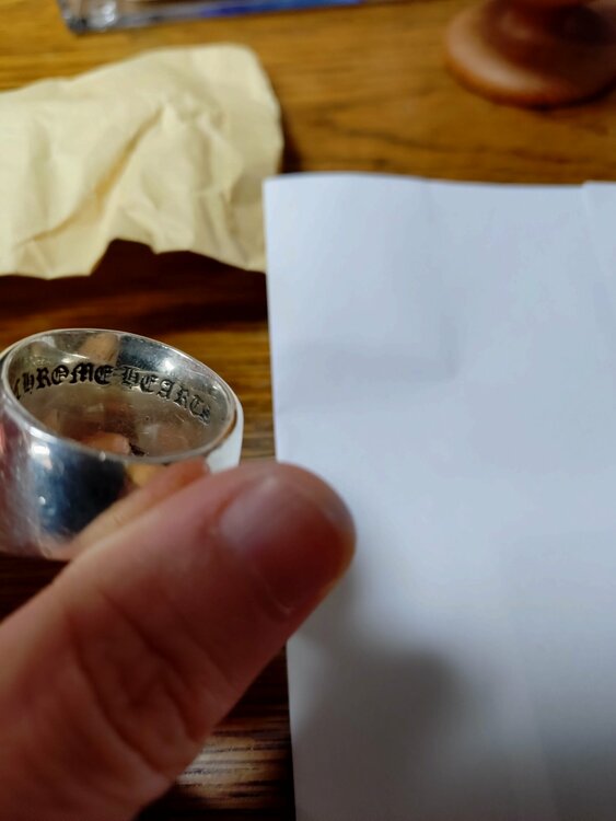 クロムハーツ クラシックオーバルクロス リング（古着・ファッション）の商品画像 - 査定依頼日：2026年2月17日 - 最高査定価格：30,000円