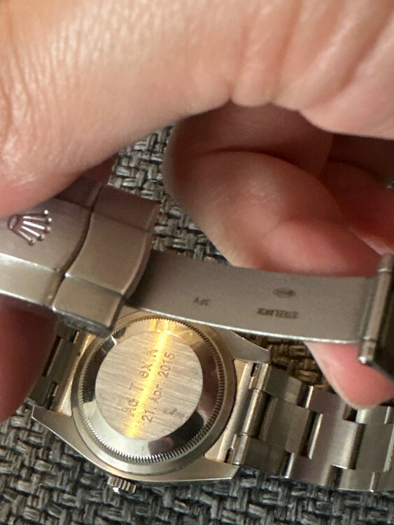 ロレックス パーペチュアル （高級時計）の商品画像 - 査定依頼日：2025年1月27日 - 最高査定価格：850,000円