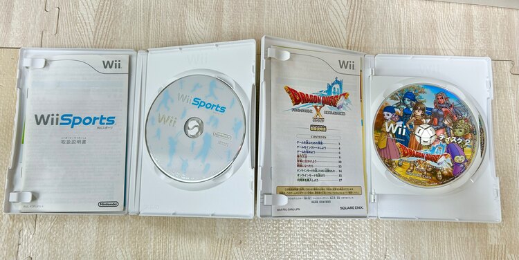 Nintendo Wii本体とコントローラーとソフト６本（ゲーム機本体・ゲームソフト）の商品画像 - 査定依頼日：2025年3月30日 - 最高査定価格：3,500円