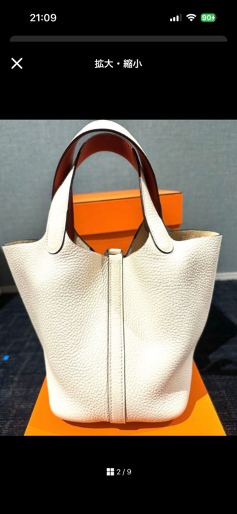 ピコタンpm（ブランドバッグ）の商品画像 - 査定依頼日：2026年4月9日 - 最高査定価格：400,000円