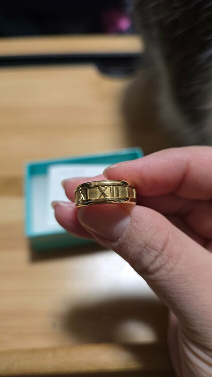 TIFFANY K18 ナローニューナリックリング（金・貴金属）の商品画像 - 査定依頼日：2026年1月30日 - 最高査定価格：100,000円