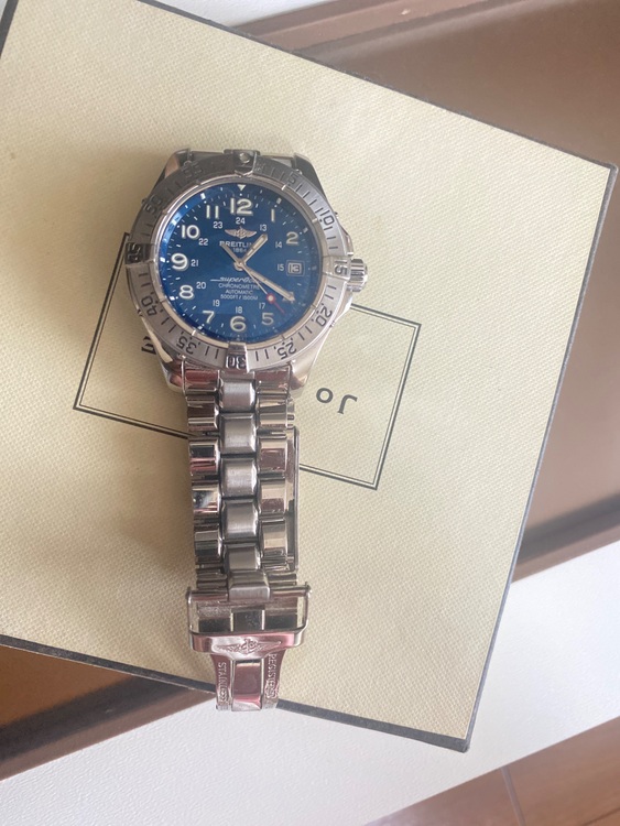 ブライトリング スーパーオーシャン A1736（高級時計）の商品画像 - 査定依頼日：2025年8月28日 - 最高査定価格：190,000円