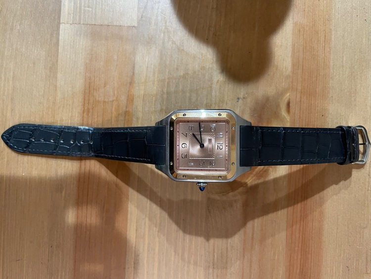 サントスドュモン500本限定（高級時計）の商品画像 - 査定依頼日：2025年8月11日 - 最高査定価格：1,650,000円