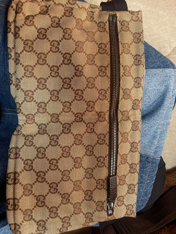 キャンバスレザーウエストポーチ（ブランドバッグ）の商品画像 - 査定依頼日：2026年1月18日 - 最高査定価格：55,000円