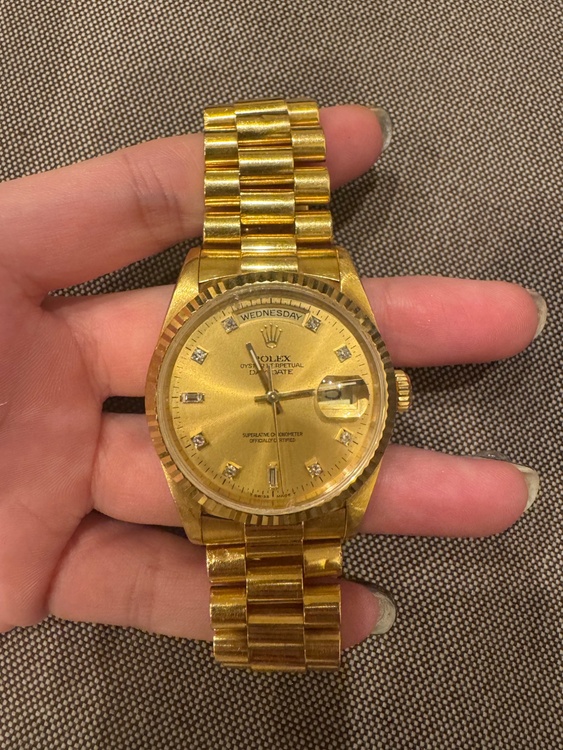 ロレックス デイデイト 1823（高級時計）の商品画像 - 査定依頼日：2026年2月14日 - 最高査定価格：3,580,000円