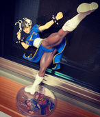 ストリートファイター美少女 春麗 「ストリートファイター」 1/7 PVC製塗装