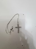 ダミアーニクリスタルクロスネックレス（金・貴金属）の商品画像 - 査定依頼日：2026年1月10日 - 最高査定価格：280,000円