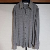セリーヌ　21SS チェッカーフラッグシャツ（古着・ファッション）の商品画像 - 査定依頼日：2026年8月20日 - 最高査定価格：21,000円