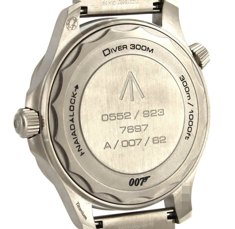 オメガ シーマスターダイバー300M･007エディション TI（高級時計）の商品画像 - 査定依頼日：2026年7月16日 - 最高査定価格：1,200,000円
