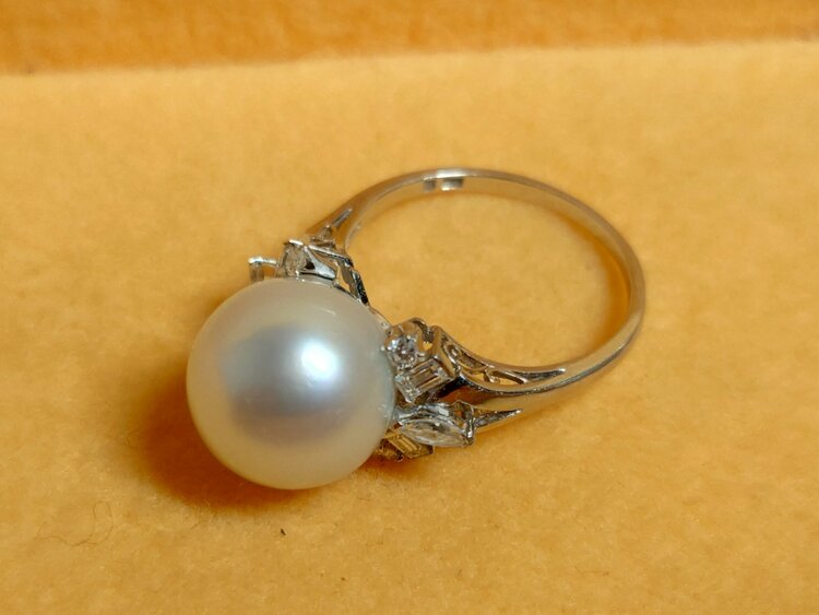 真珠指輪（宝石）の商品画像 - 査定依頼日：2026年2月25日 - 最高査定価格：50,000円