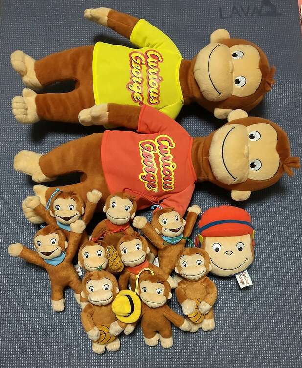 おさるのジョージ ぬいぐるみ（その他のおもちゃ）の商品画像 - 査定依頼日：2025年1月21日 - 最高査定価格：2,000円