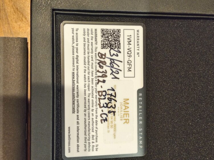 ベル&amp;ロス その他 BR03-92（高級時計）の商品画像 - 査定依頼日：2025年12月6日 - 最高査定価格：200,000円