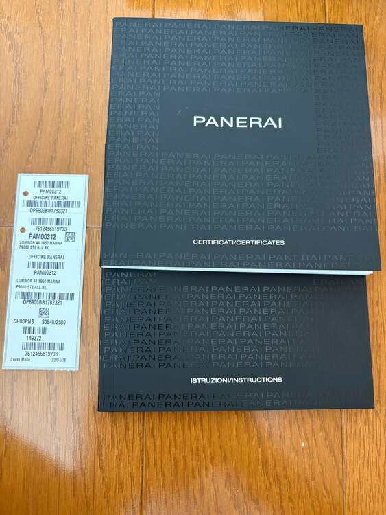 パネライ ルミノール PAM0031（高級時計）の商品画像 - 査定依頼日：2025年5月25日 - 最高査定価格：470,000円