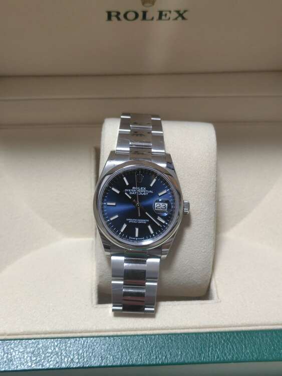 ロレックス デイトジャスト （高級時計）の商品画像 - 査定依頼日：2025年2月23日 - 最高査定価格：1,000,000円