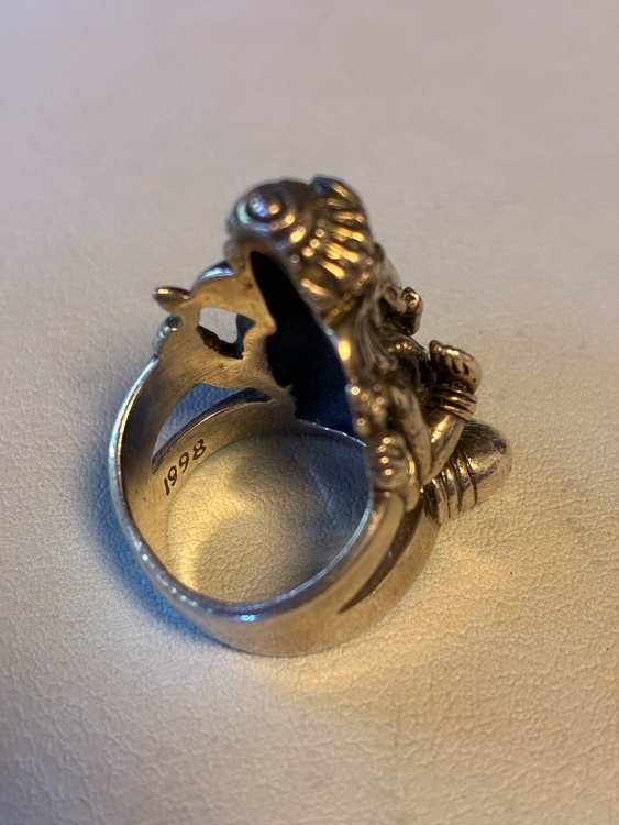 FST.Sterling925 1998年製ガネーシャリング（古着・ファッション）の商品画像 - 査定依頼日：2026年8月6日 - 最高査定価格：2,500円