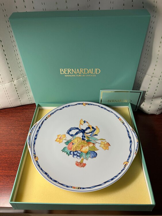 リモージュ　Limoges ベルナルド ポーケーズ  B&Bプレート 26.5㎝（食器）の商品画像 - 査定依頼日：2025年3月3日