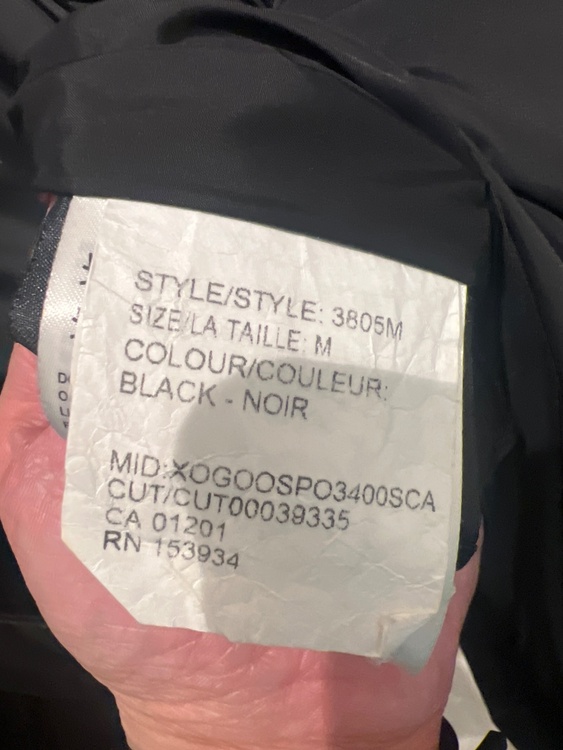 カナダグース（古着・ファッション）の商品画像 - 査定依頼日：2025年12月5日 - 最高査定価格：25,000円