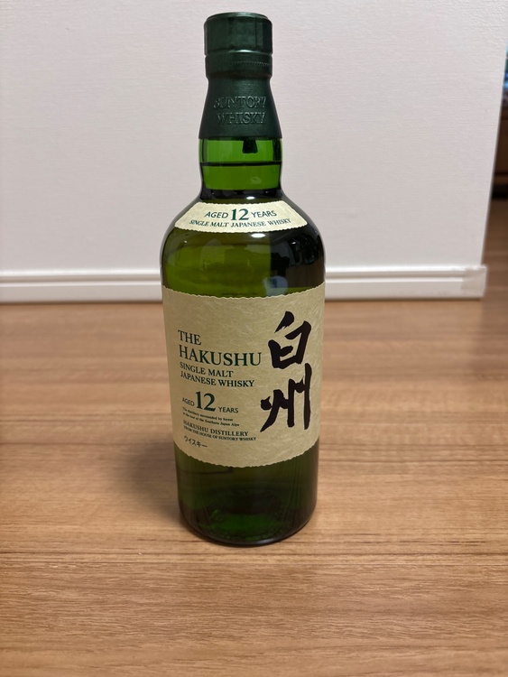 白州12年（お酒）の商品画像 - 査定依頼日：2026年1月27日 - 最高査定価格：19,000円