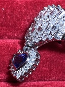 サファイア　ダイア　デザインリング（金・貴金属）の商品画像 - 査定依頼日：2020年10月26日 - 最高査定価格：60,000円