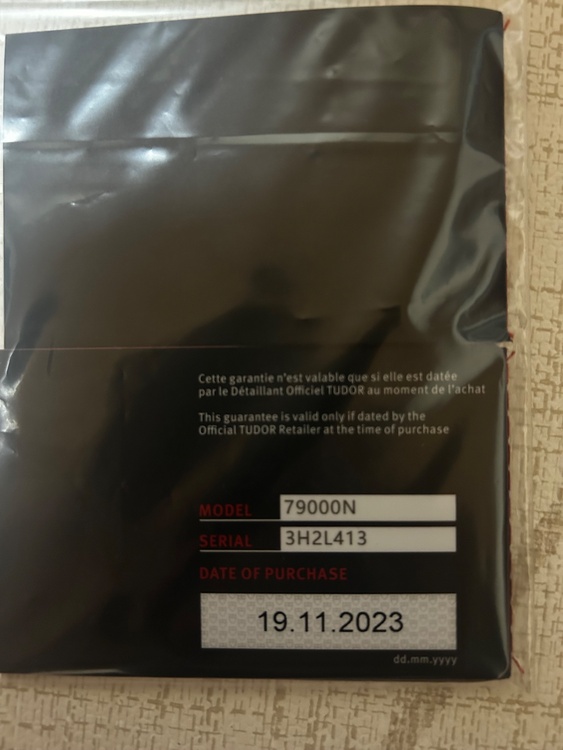 チューダー ブラックベイ（高級時計）の商品画像 - 査定依頼日：2026年8月15日 - 最高査定価格：760,000円