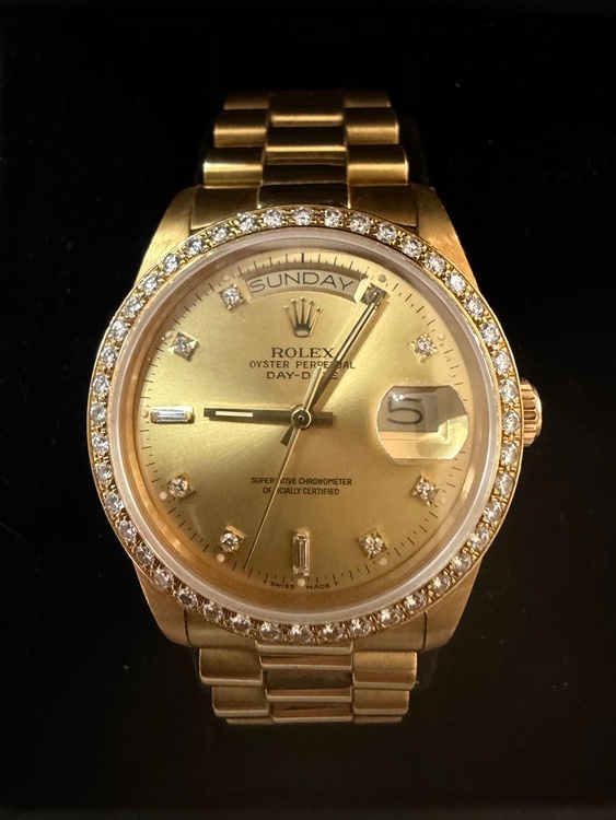 ロレックス デイデイト 18038（高級時計）の商品画像 - 査定依頼日：2026年4月5日 - 最高査定価格：3,650,000円