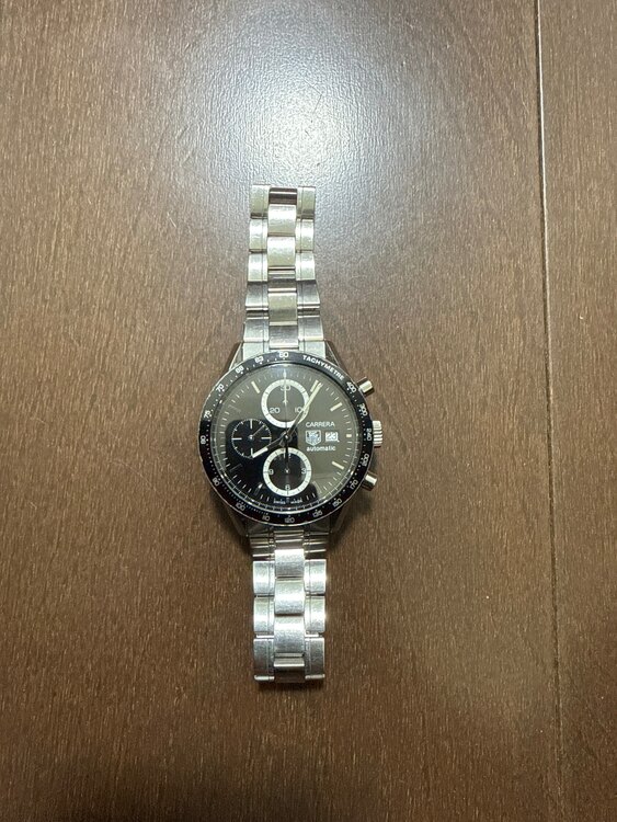 タグホイヤー カレラ CV201（高級時計）の商品画像 - 査定依頼日：2025年2月23日 - 最高査定価格：160,000円