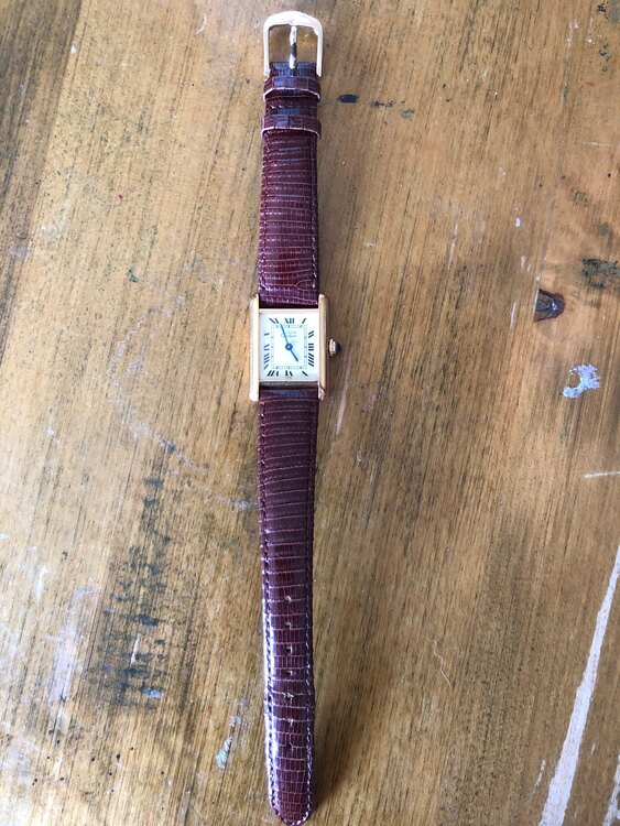 カルティエ タンク （高級時計）の商品画像 - 査定依頼日：2025年3月23日 - 最高査定価格：200,000円