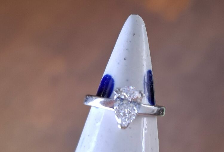 ダイヤモンドリング（金・貴金属）の商品画像 - 査定依頼日：2025年6月30日 - 最高査定価格：255,000円