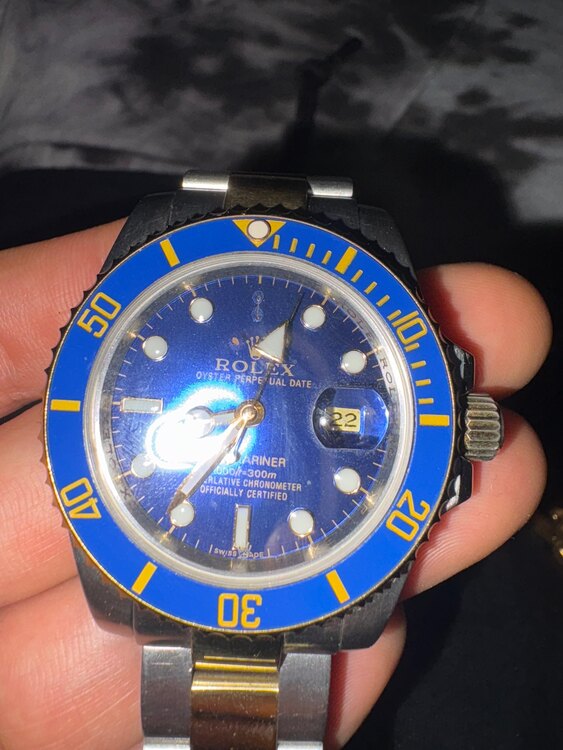 ロレックス サブマリーナー ロ126613LB （高級時計）の商品画像 - 査定依頼日：2025年5月23日 - 最高査定価格：2,250,000円