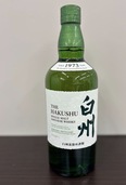 白州　NV 箱無し　700ml（お酒）の商品画像 - 査定依頼日：2026年3月21日 - 最高査定価格：9,000円