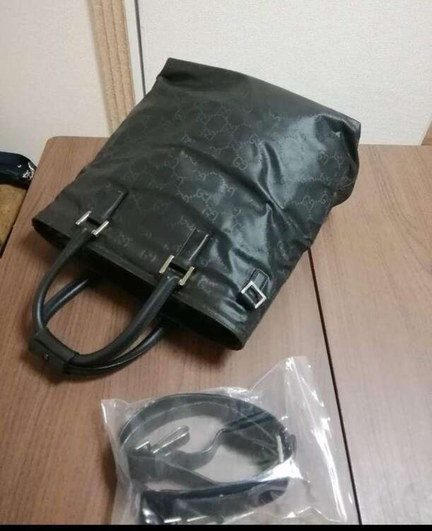 GG柄 2way メンズ　トートバッグ（ブランドバッグ）の商品画像 - 査定依頼日：2025年5月31日 - 最高査定価格：35,000円