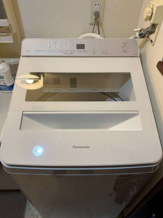 洗濯機：Panasonic：2024年製　NA‐F9AKE4　 （家電）の商品画像 - 査定依頼日：2025年1月17日 - 最高査定価格：35,000円