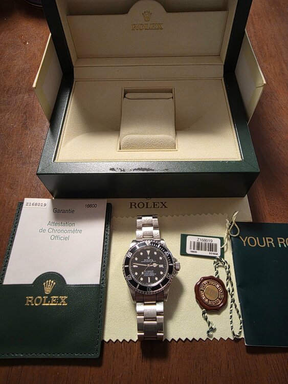 ロレックス シードゥエラー 16600（高級時計）の商品画像 - 査定依頼日：2026年1月21日 - 最高査定価格：1,030,000円