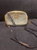 GUCCI GGマーモントデニムバッグ（ブランドバッグ）の商品画像 - 査定依頼日：2026年10月19日 - 最高査定価格：100,000円