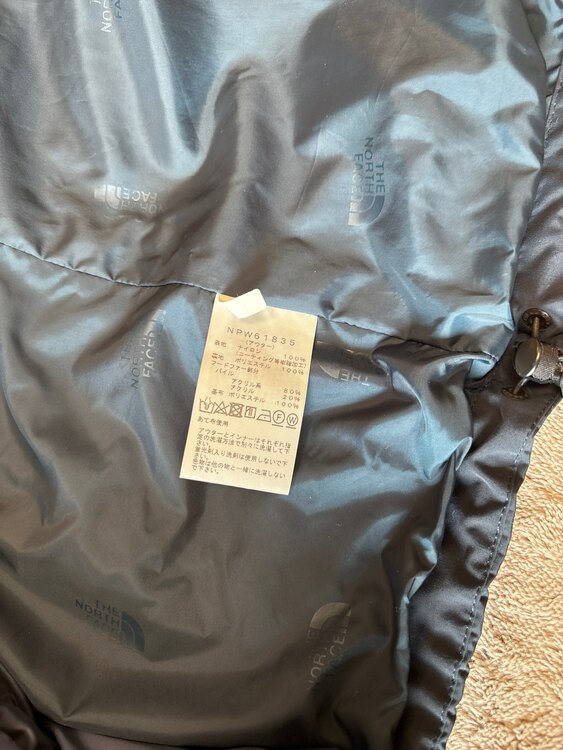 ノースフェイス　アウター（インナーダウン付き）（古着・ファッション）の商品画像 - 査定依頼日：2025年1月24日 - 最高査定価格：3,000円