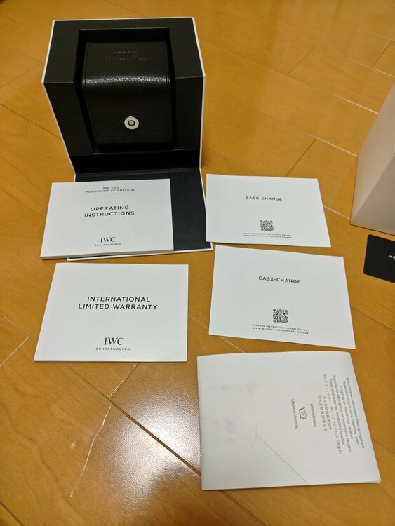 IWC ポルトギーゼ（高級時計）の商品画像 - 査定依頼日：2026年8月21日 - 最高査定価格：650,000円