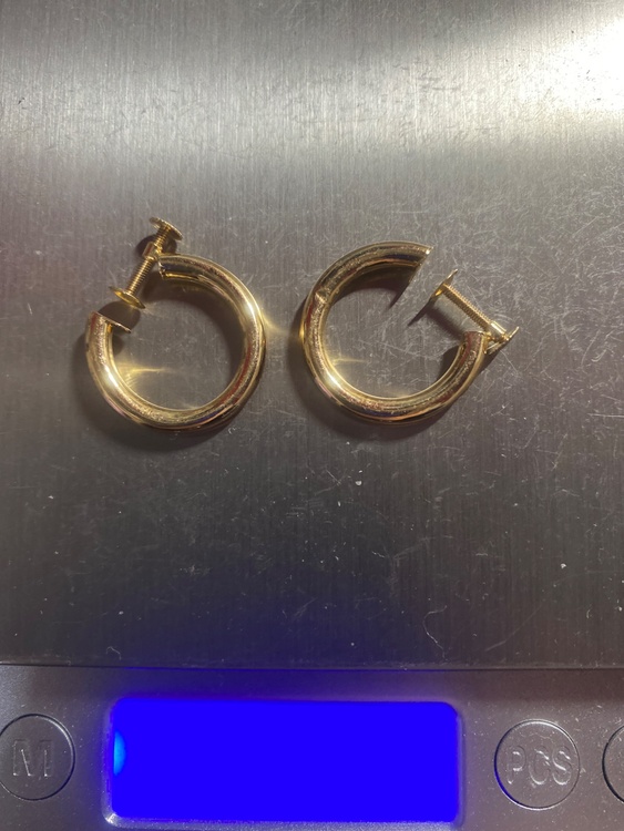 18金 イヤリング（金・貴金属）の商品画像 - 査定依頼日：2026年3月9日 - 最高査定価格：40,000円