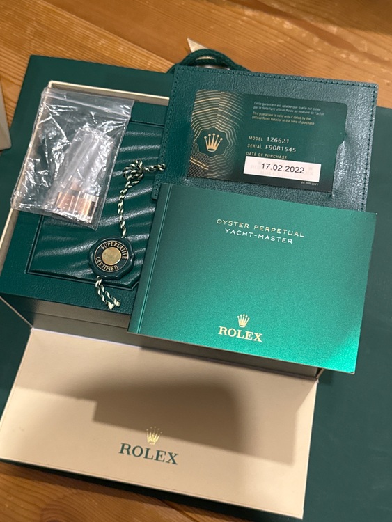 ロレックス ヨットマスター 12662（高級時計）の商品画像 - 査定依頼日：2025年9月14日 - 最高査定価格：2,250,000円