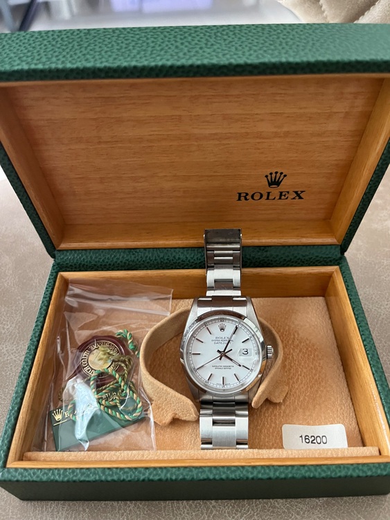 ロレックス デイトジャスト 16200（高級時計）の商品画像 - 査定依頼日：2025年9月21日 - 最高査定価格：880,000円