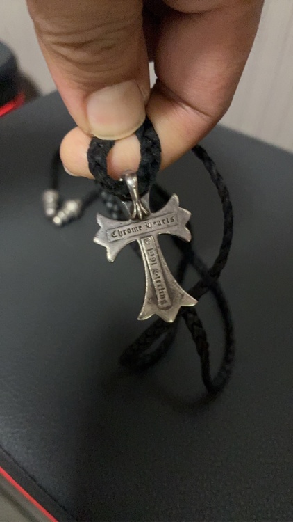 【クロムハーツ　CH CRS SMLスモールCHクロス BC ボロチップブレイド（古着・ファッション）の商品画像 - 査定依頼日：2026年2月25日 - 最高査定価格：30,000円