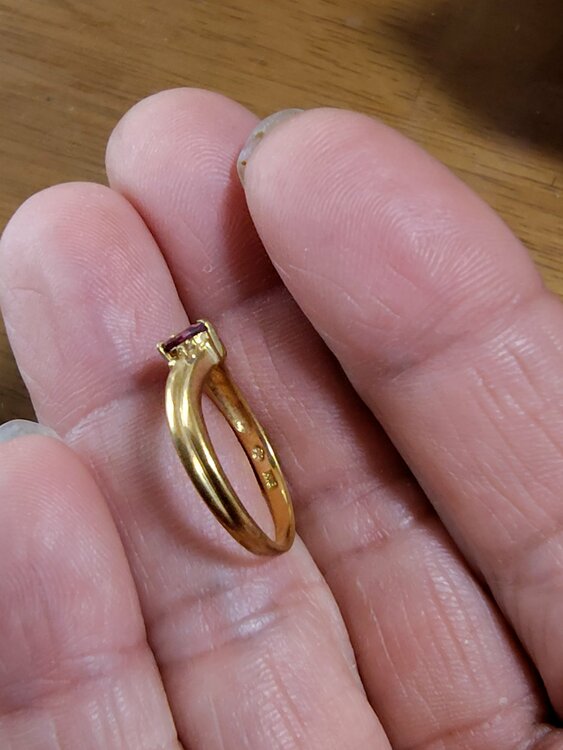 指輪（金・貴金属）の商品画像 - 査定依頼日：2026年2月21日 - 最高査定価格：45,000円